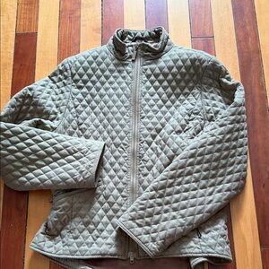 Vintage Women’s Barbour Jacket Size 10 Medium Quilted Coat Olive Green